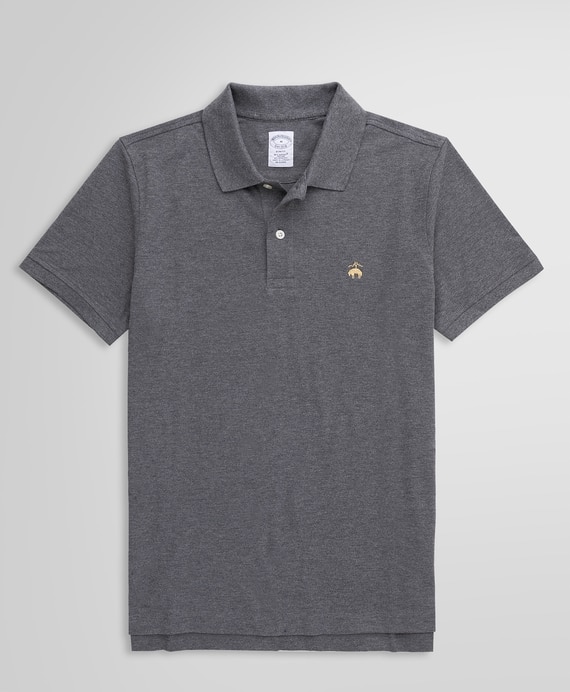 GF　スーピマコットン　ストレッチピケ　ポロシャツ　Slim Fit