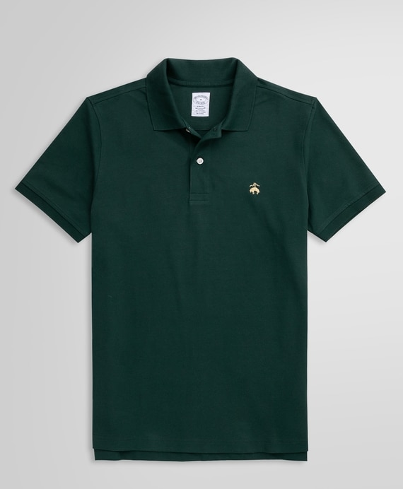 GF　スーピマコットン　ストレッチピケ　ポロシャツ　Slim Fit