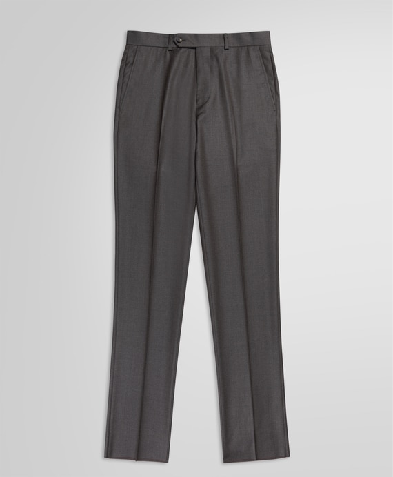 【新品】ブルックスブラザーズ スラックスパンツ センタープレス　グレー ドレスパンツ | Brooks Brothers Japan (ブルックス ブラザーズ ジャパン)