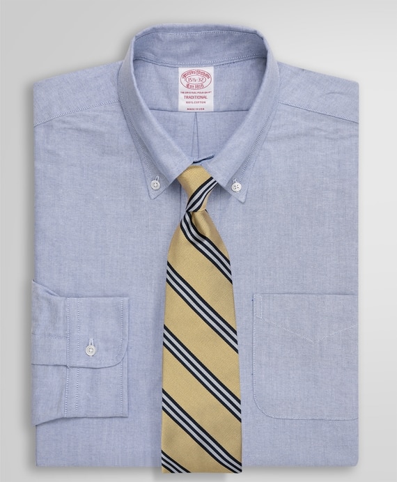 スーピマコットン　オックスフォード　ドレスシャツ Traditional Fit　Made in USA