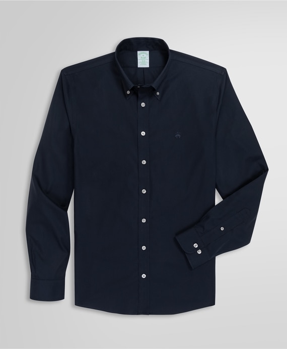 ノンアイロン　ストレッチコットン　ピンポイントオックスフォード　スポーツシャツ　Slim Fit