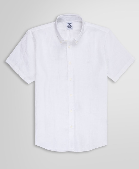 リネン　ショートスリーブ　スポーツシャツ　Regular Fit