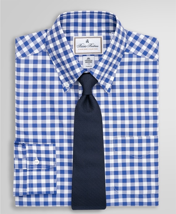 ギンガムチェック　ドレスシャツ　Regular Fit