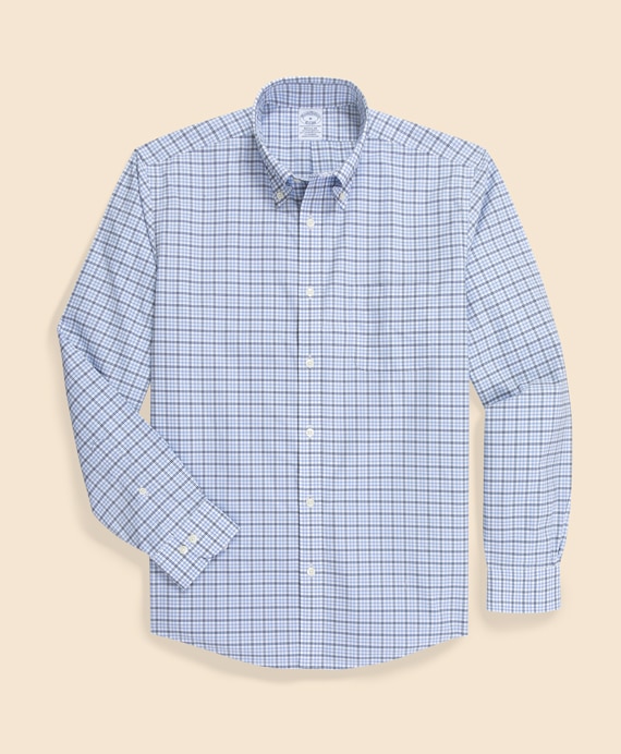 ノンアイロン　ストレッチブロードクロス　スポーツシャツ　Regular Fit