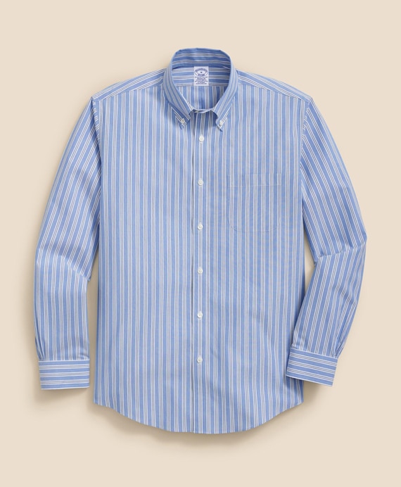 ノンアイロン　ストレッチブロードクロス　スポーツシャツ　Regular Fit