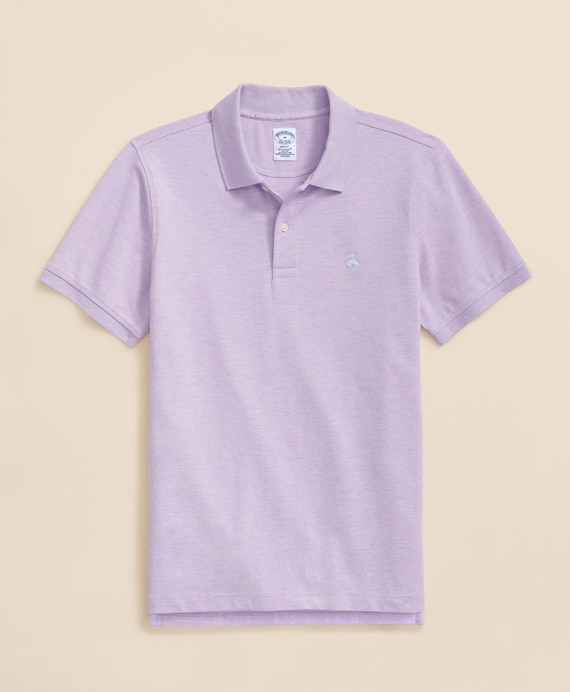 スーピマコットンストレッチ　ピケ　GFロゴ　ポロシャツ　Slim Fit