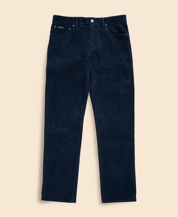 ストレッチコットン　15-Waleコーデュロイ　５ポケットパンツ　Regular Fit