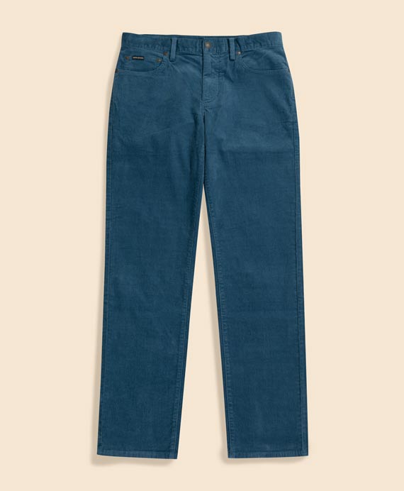 ストレッチコットン　15-Waleコーデュロイ　５ポケットパンツ　Regular Fit