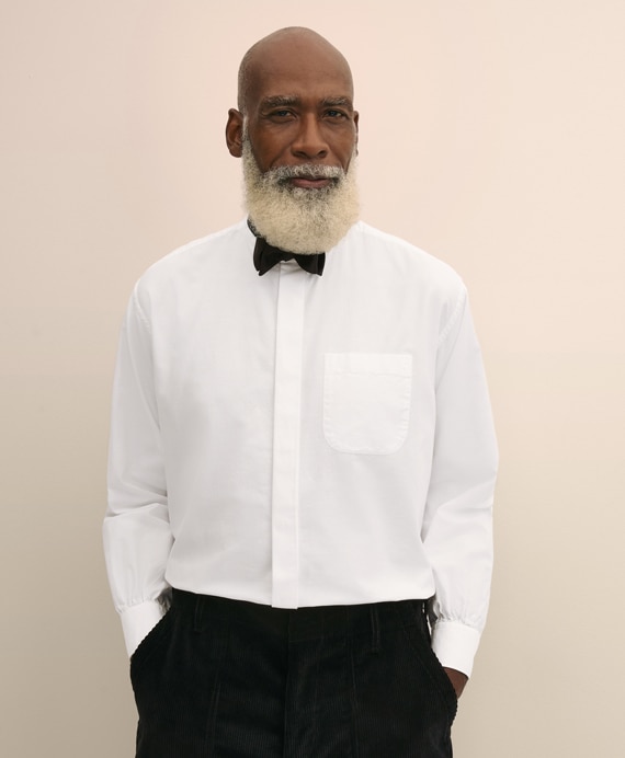 Brooks Brothers × ENGINEERED GARMENTS　オックスフォード　オーバーサイズ　ウイングカラーシャツ