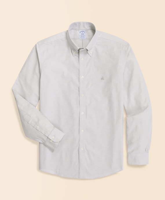 ノンアイロン　ストレッチオックスフォード　GFロゴ　シーズナルカラー　スポーツシャツ　Regular Fit