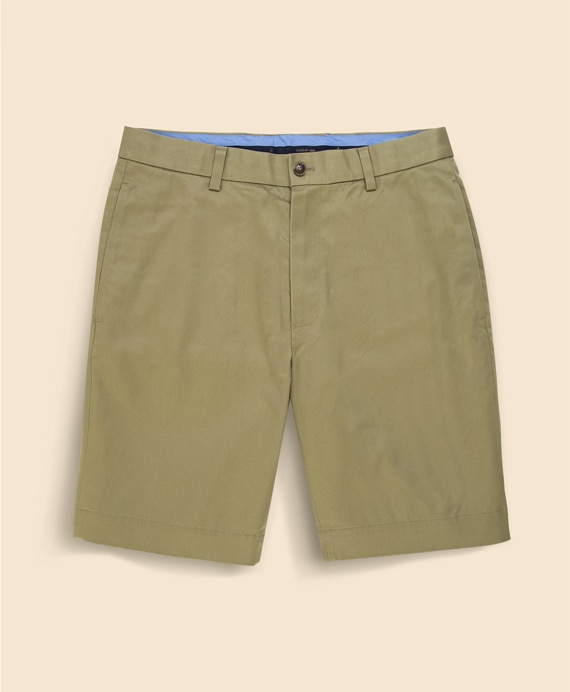 ストレッチコットン　ライトウエイトアドバンテージチノ　シーズナルカラー　プレーンフロント　9inショーツ