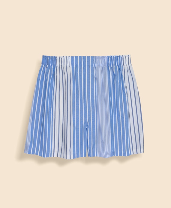 コットンブロードクロス　シーズナルパターン　ボクサーショーツ　Traditional Fit