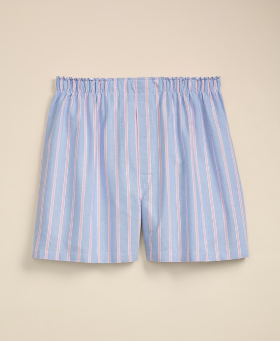 オックスフォード　ストライプ　ボクサーショーツ　Traditional Fit