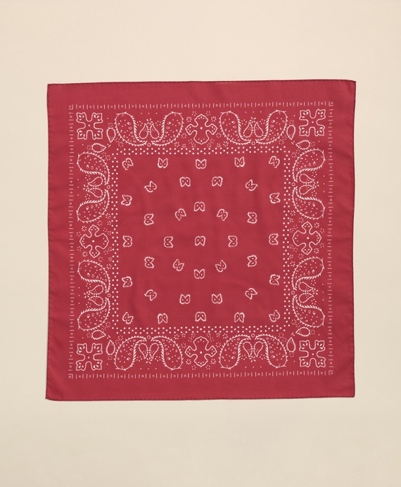 コットン　プリント　ネッカチーフ