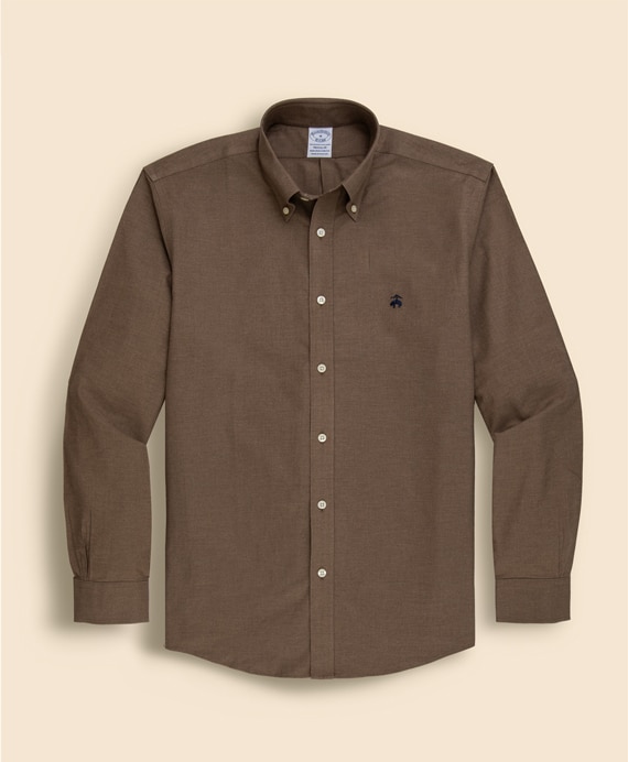 ノンアイロン　ストレッチオックスフォード　GFロゴ　スポーツシャツ　Regular Fit