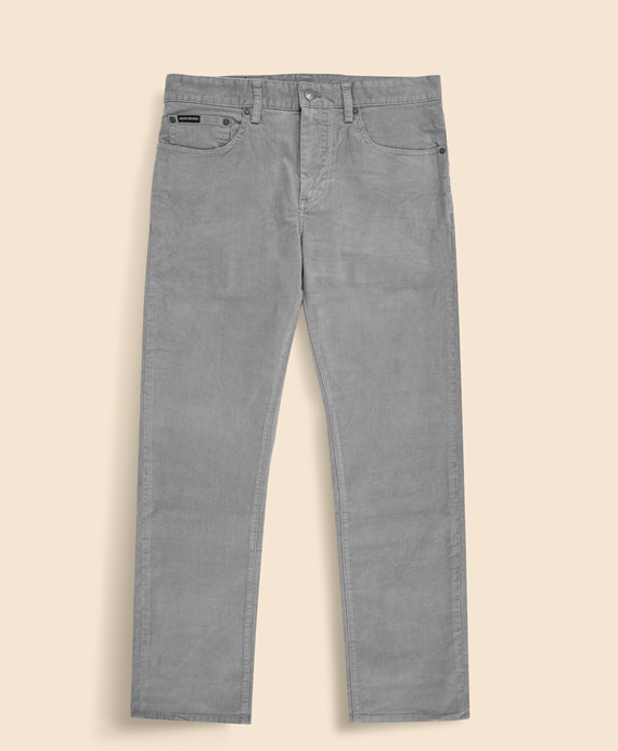 ストレッチコットン　15-Waleコーデュロイ　５ポケットパンツ　Regular Fit