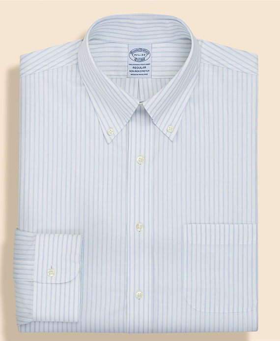 ノンアイロン　ストレッチロイヤルオックスフォード　ドレスシャツ　Regular Fit