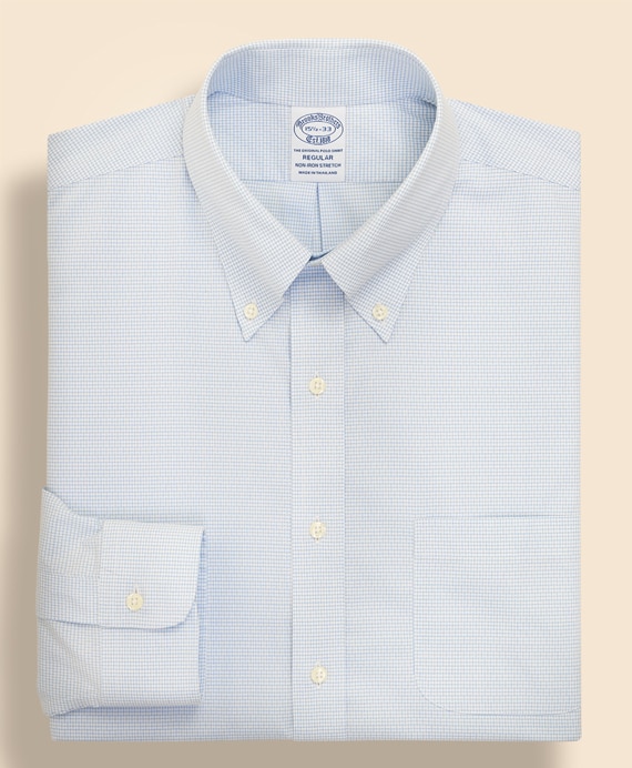 ノンアイロン　ストレッチドビー　ドレスシャツ　Regular Fit