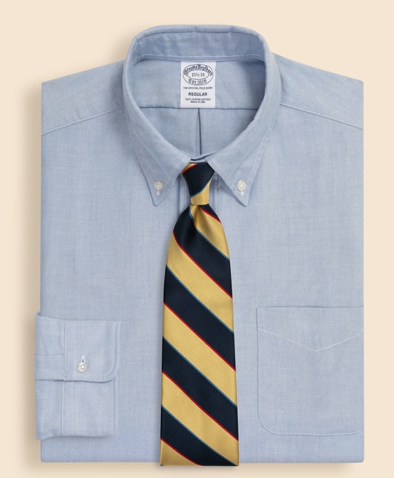 スーピマコットン　オックスフォード　ドレスシャツ　Regular Fit　Made in USA
