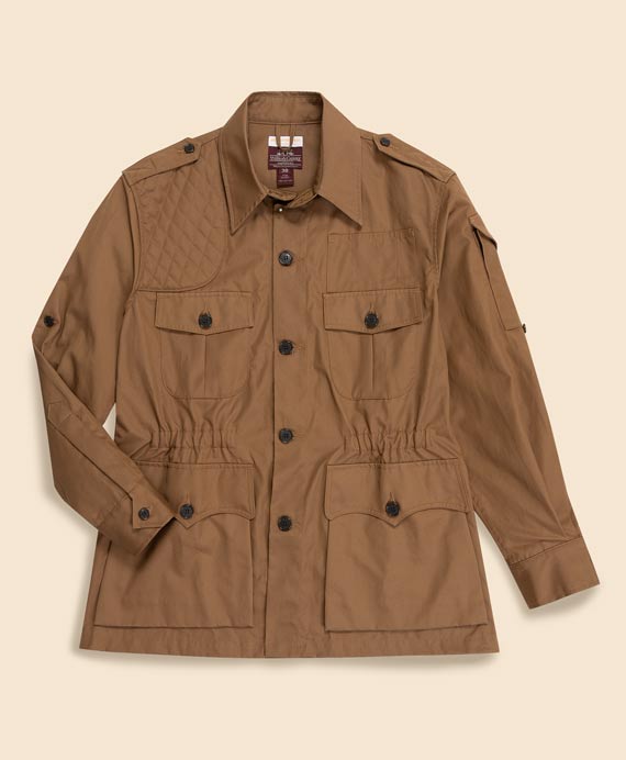 Brooks Brothers×Willis & Geiger　コットン　ブッシュジャケット　Made in USA
