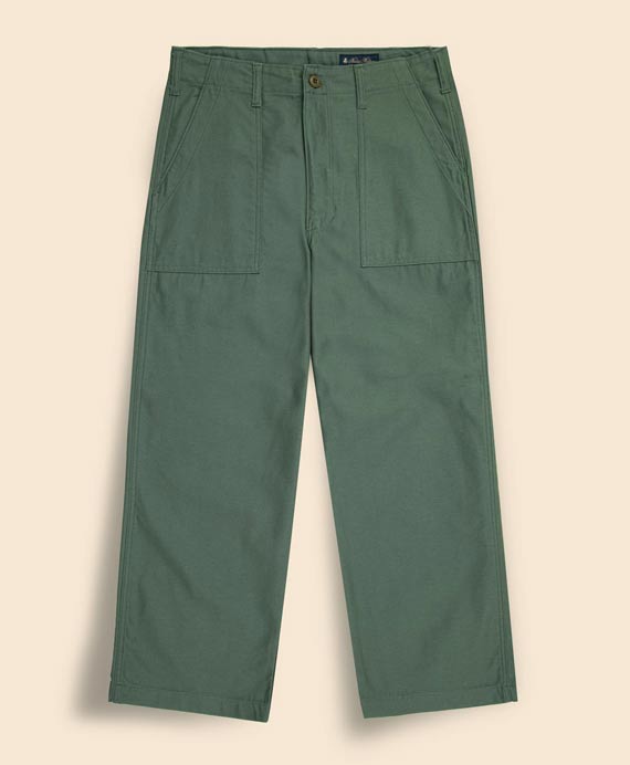 Brooks Brothers×GUNG HO　コットン　ファティーグ　トラウザーズ　Made in USA