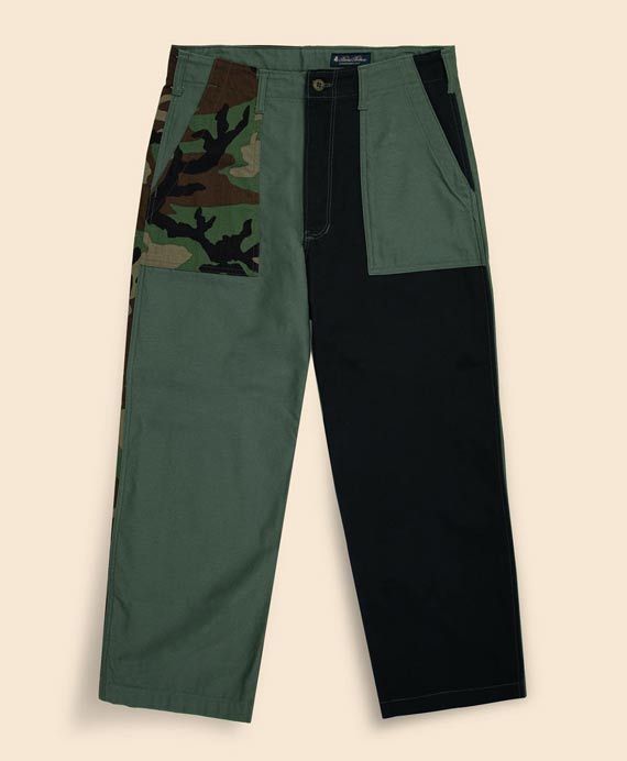 Brooks Brothers×GUNG HO　コットン　ファティーグ　トラウザーズ　Made in USA