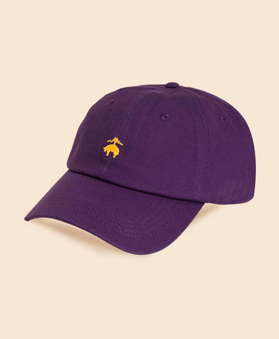 Brooks Brothers×NEAT　コットンツイル　GFロゴ　ベースボールキャップ