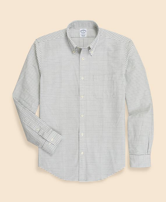 コットン　タッターソール　スポーツシャツ　Regular Fit