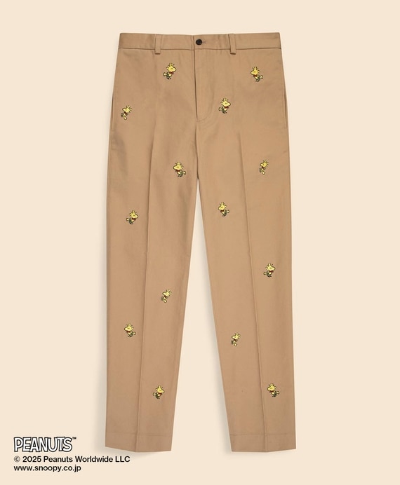 Brooks Brothers × PEANUTS　コットンツイル　ウッドストックエンブロイダリー　チノパンツ　Regular