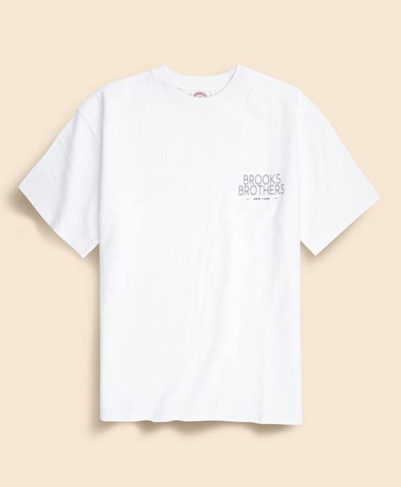 USAコットンジャージー　グラフィックロゴ　ヘビーウェイトTシャツ