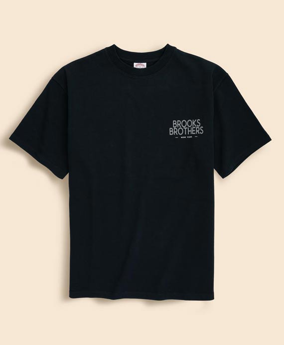 USAコットンジャージー　グラフィックロゴ　ヘビーウェイトTシャツ