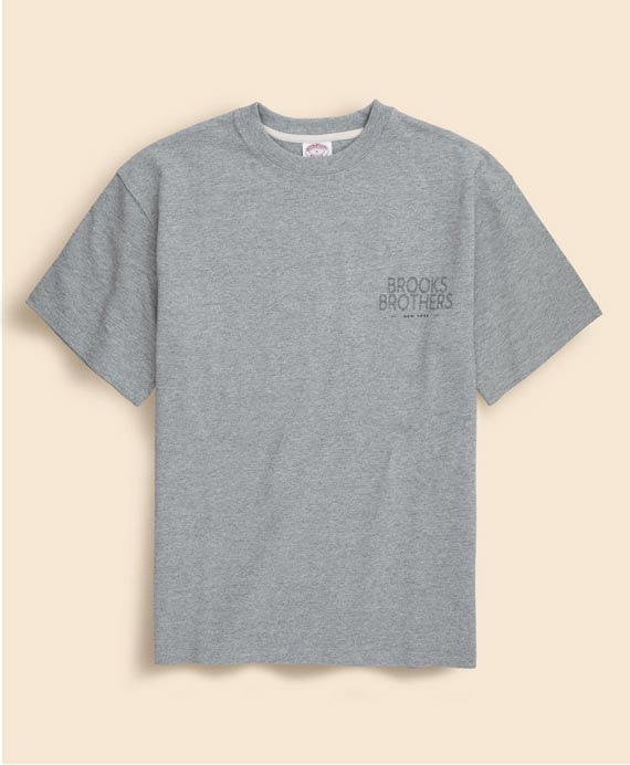 USAコットンジャージー　グラフィックロゴ　ヘビーウェイトTシャツ
