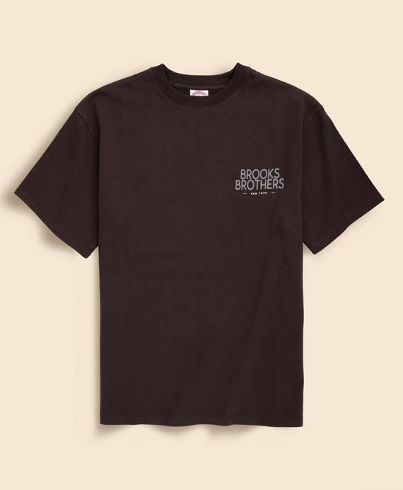 USAコットンジャージー　グラフィックロゴ　ヘビーウェイトTシャツ