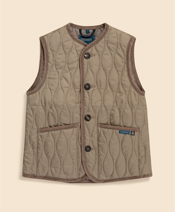 Brooks Brothers×LAVENHAM　ソーンハム　キルティングベスト　Made in UK