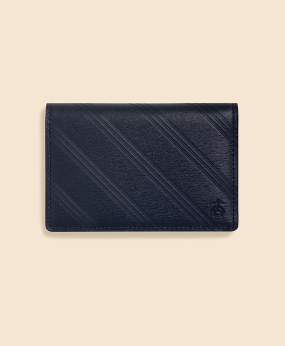 カウレザー　BB#1ストライプ　カードケース