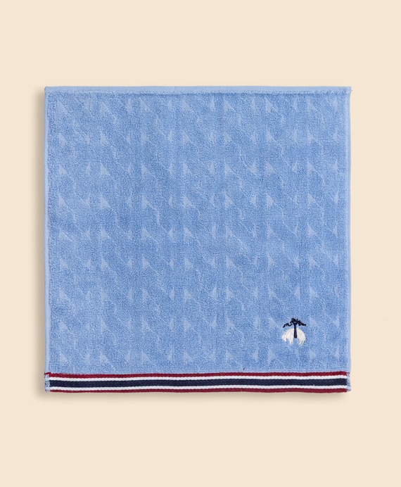 スーピマコットン　GFロゴ　ケーブル　ミニタオル