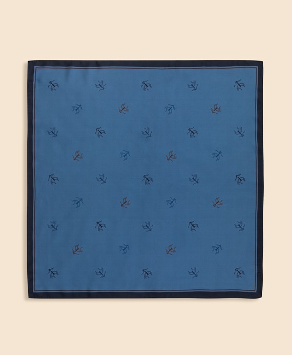 シルク　GFプリント　スカーフ