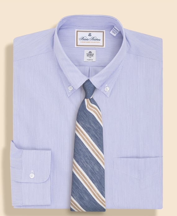 ラグジュアリー　コットンポプリン　ドレスシャツ　Regular Fit