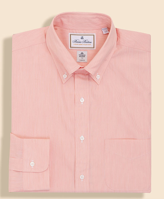 ラグジュアリー　コットンポプリン　ドレスシャツ　Regular Fit