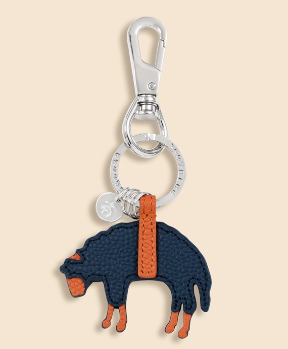 カウレザー　GFロゴ　キーフォブ