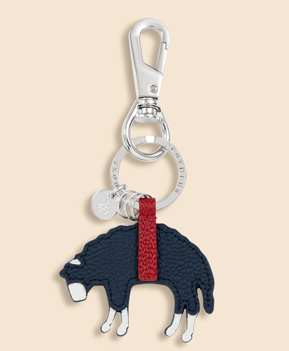 ◆オンラインストア限定◆　カウレザー　GFロゴ　キーフォブ