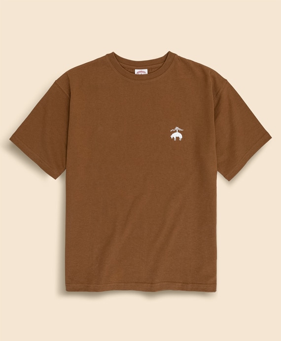 ◆オンラインストア限定◆USAコットンジャージー　ビッグGFロゴ　Tシャツ