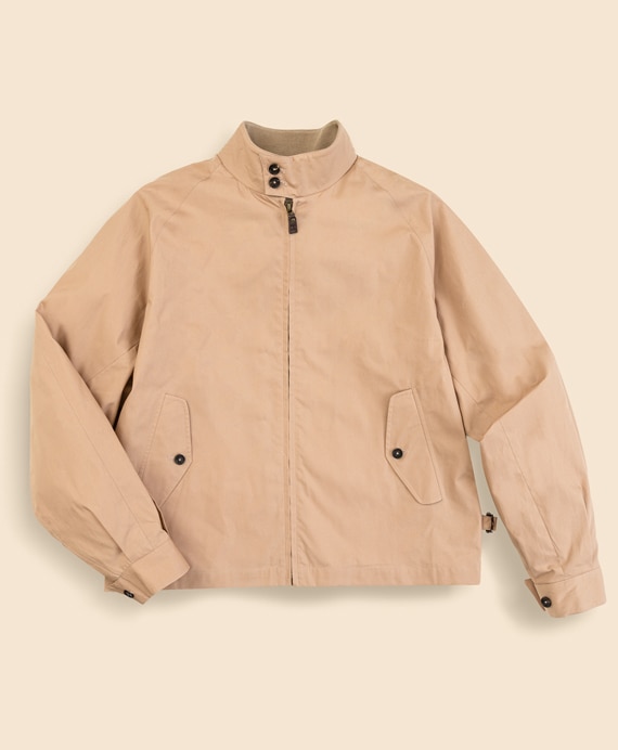 コットン　ハリントンジャケット　Made in UK