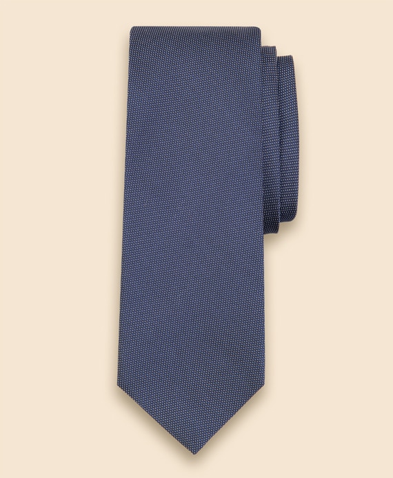 コットン／シルク　マイクロドットタイ