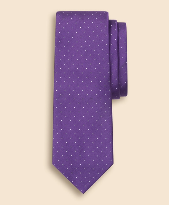 シルクサテン　ドットタイ