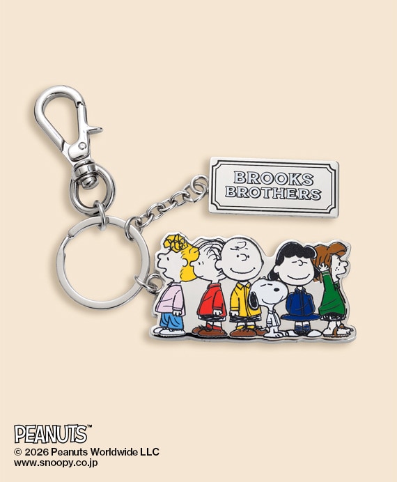 Brooks Brothers × PEANUTS　ピーナッツ・ギャング　キーフォブ