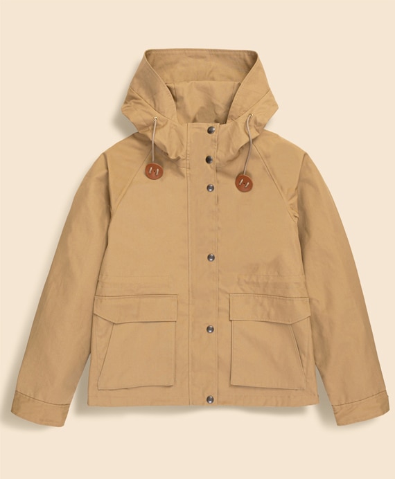 Brooks Brothers × SIERRA DESIGNS　コットン／ポリエステル　ウィメンズマウンテンパーカー