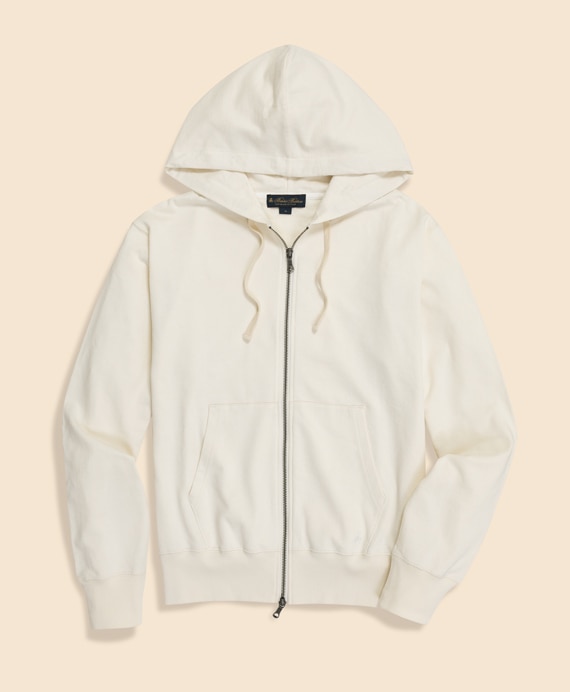 ◆オンラインストア限定◆ スーピマコットン　ダブルジップフーディー