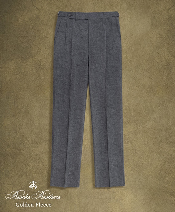 〈 Brooks Brothers Golden Fleece 〉 カレッジフランネル　プリーテッドトラウザーズ　Traditional