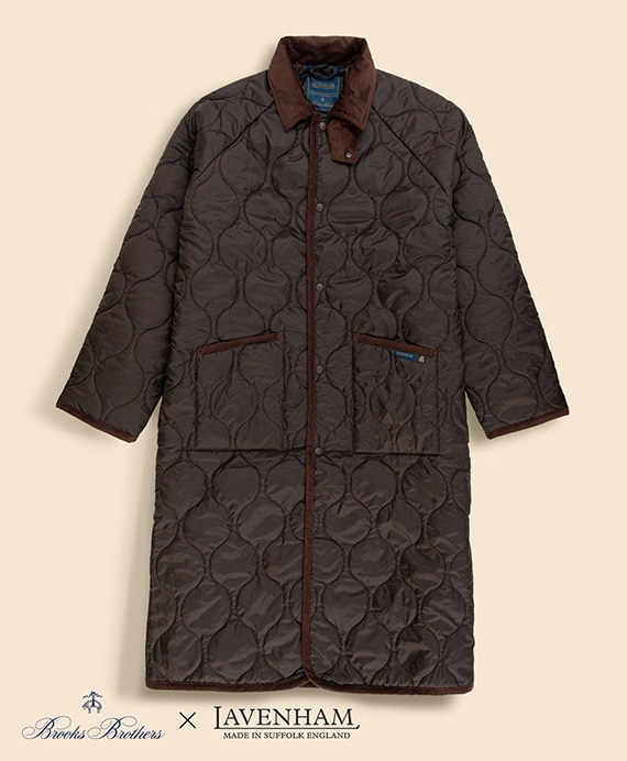 Brooks Brothers×LAVENHAM　チャントリー　キルティングコート　Made in UK